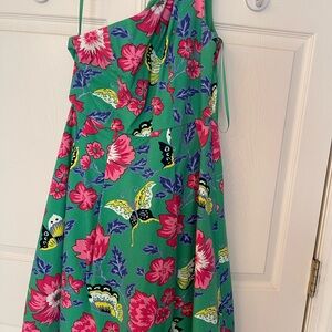Talbots Green Floral Women’s Dress